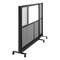 Luxor Workflow Modular Wall Bundle with 2 Walls Hinge and Casters, 70'' x 48'' and 53'' x 48'', Black MW-FWCGHCB4 - alternate 6